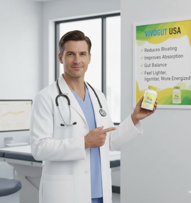 VivoGut-one-bottle with doctor image